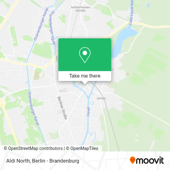 Aldi Nord map