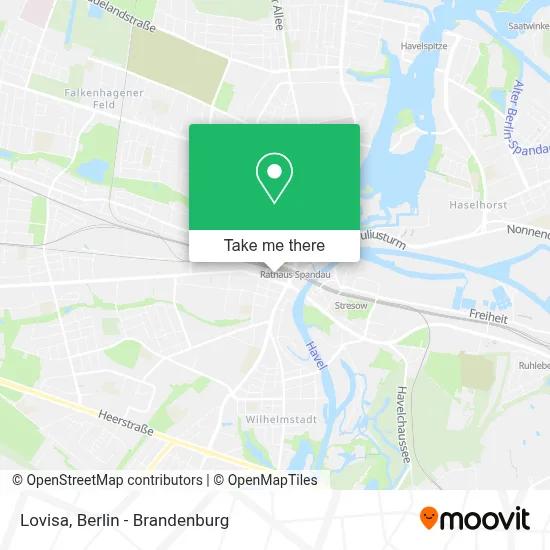 Lovisa map