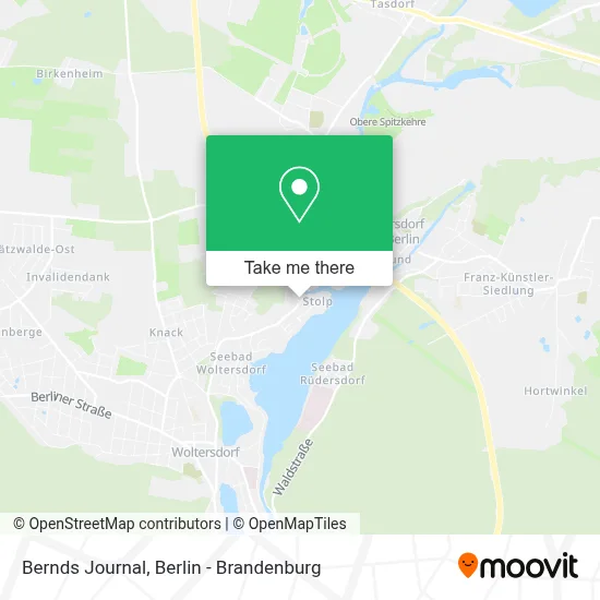 Bernds Journal map