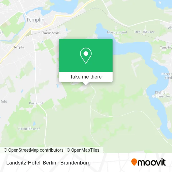 Landsitz-Hotel map