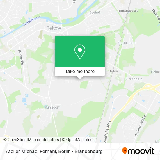 Atelier Michael Fernahl map