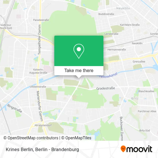 Krines Berlin map