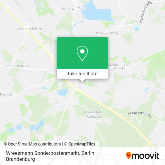 Wreesmann Sonderpostenmarkt map