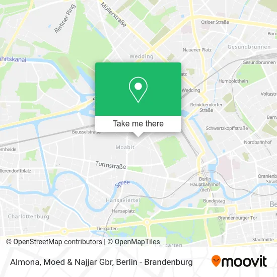 Almona, Moed & Najjar Gbr map