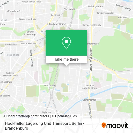 Hockhalter Lagerung Und Transport map