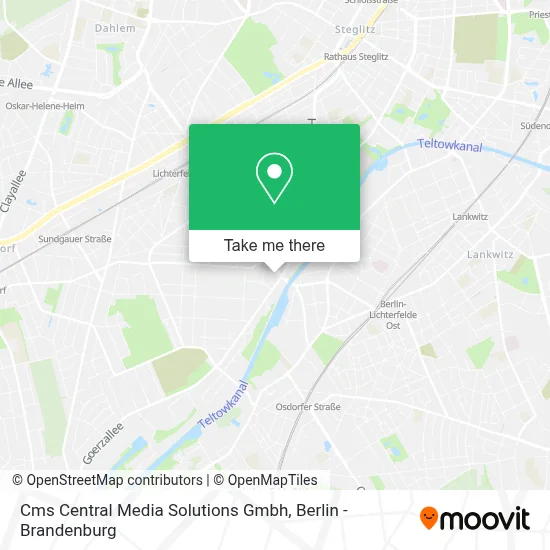 Cms Central Media Solutions Gmbh map
