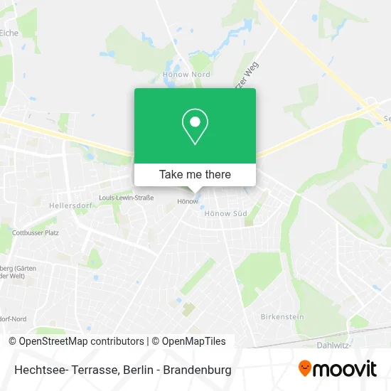 Hechtsee- Terrasse map