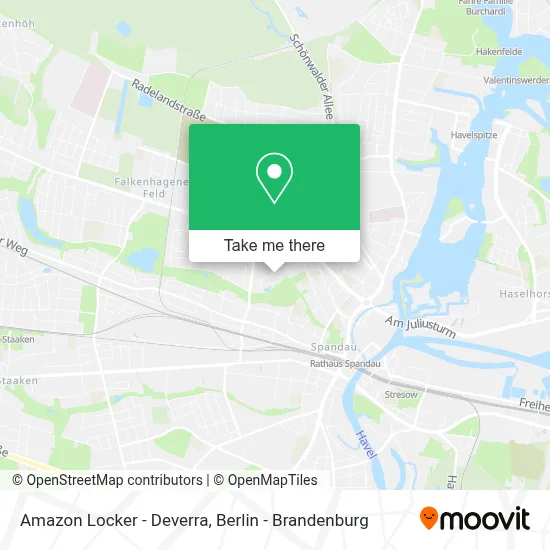 Amazon Locker - Deverra map