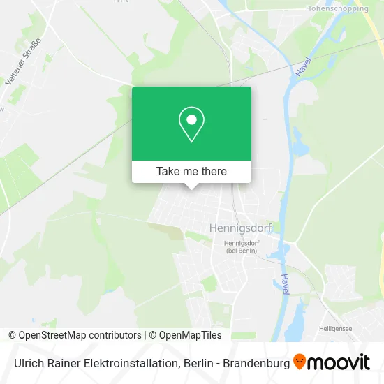 Ulrich Rainer Elektroinstallation map