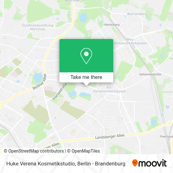 Huke Verena Kosmetikstudio map