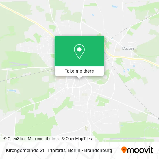 Kirchgemeinde St. Trinitatis map