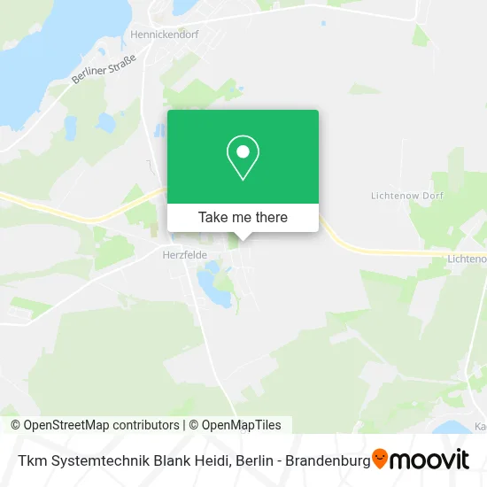 Tkm Systemtechnik Blank Heidi map