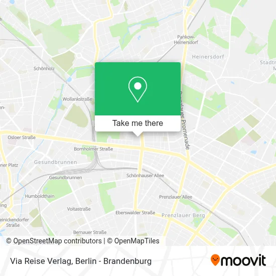 Via Reise Verlag map