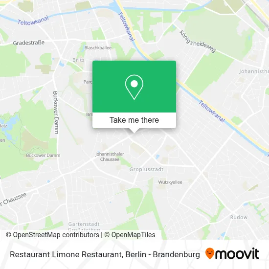 Restaurant Limone Restaurant map