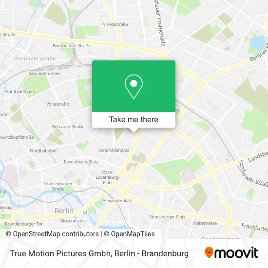 True Motion Pictures Gmbh map