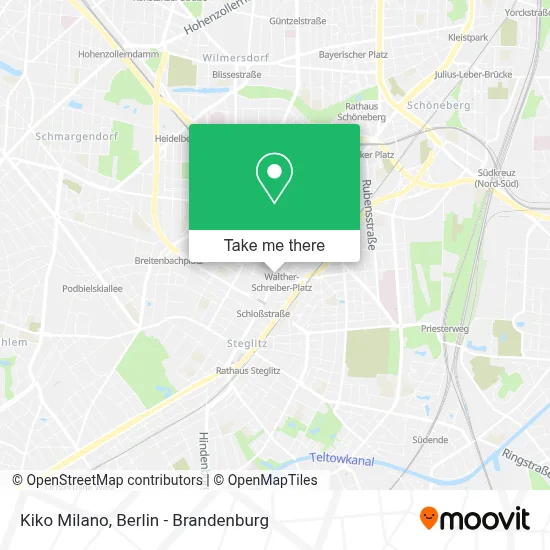 Kiko Milano map