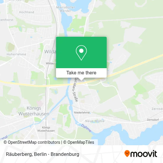 Räuberberg map