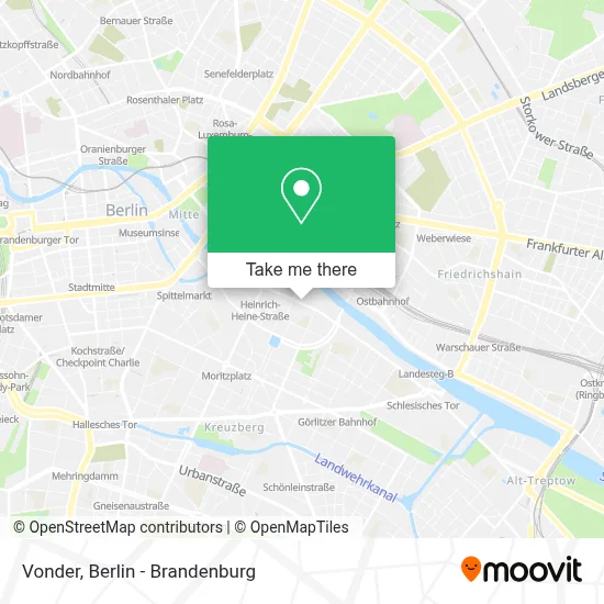 Vonder map