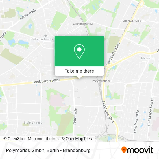 Polymerics Gmbh map