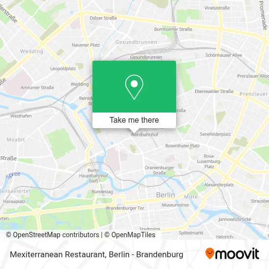 Mexiterranean Restaurant map