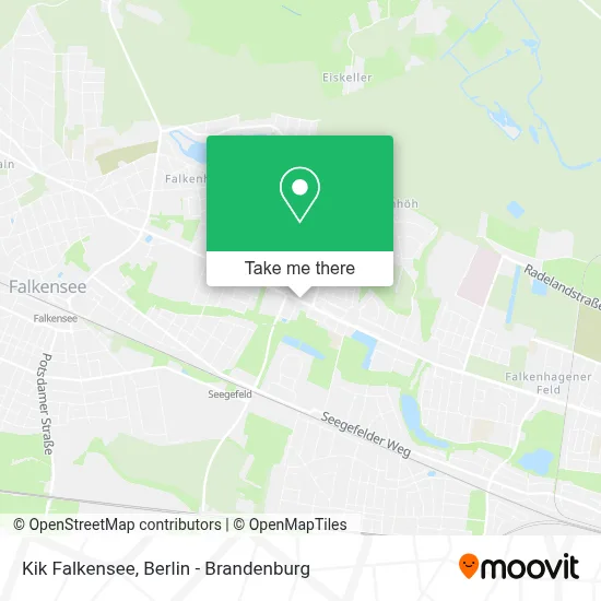 Kik Falkensee map
