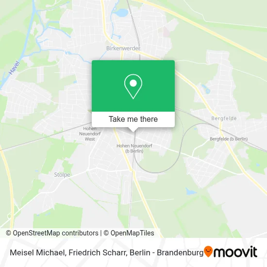 Meisel Michael, Friedrich Scharr map