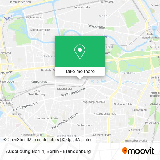 Ausbildung.Berlin map