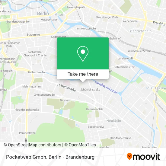 Pocketweb Gmbh map