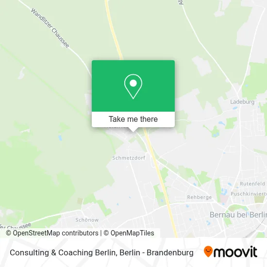 Consulting & Coaching Berlin map