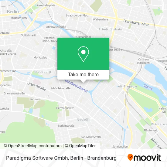 Paradigma Software Gmbh map