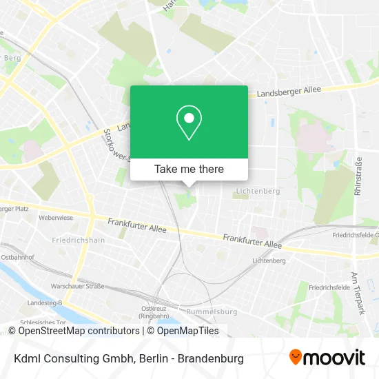 Kdml Consulting Gmbh map