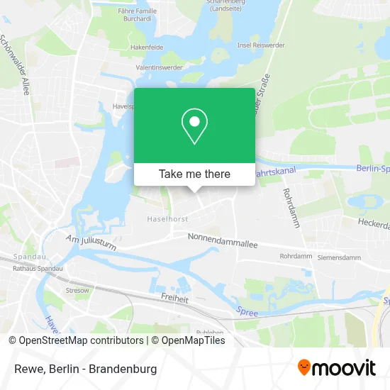 Rewe map