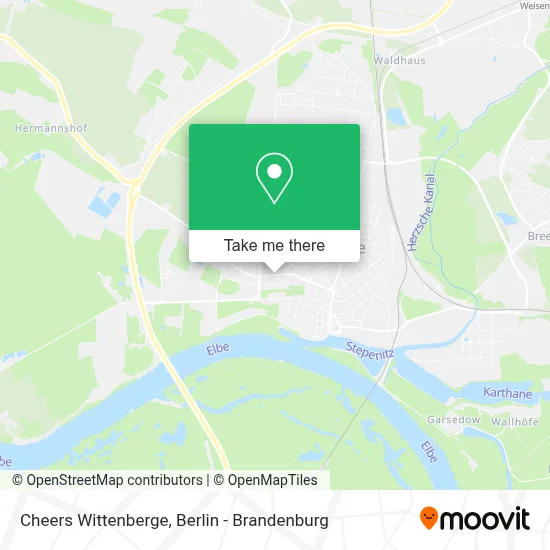 Cheers Wittenberge map