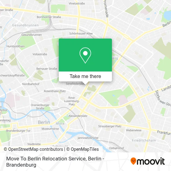 Move To Berlin Relocation Service map