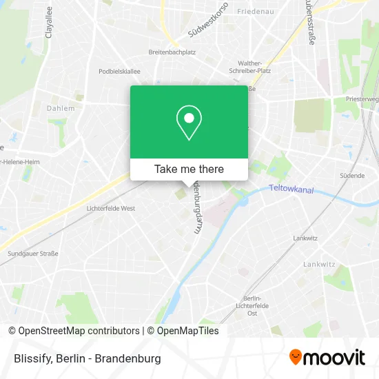 Blissify map