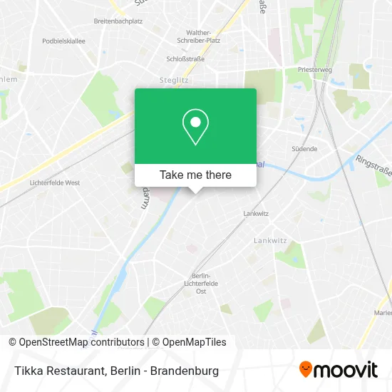 Tikka Restaurant map