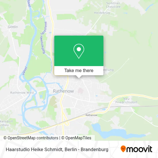 Haarstudio Heike Schmidt map