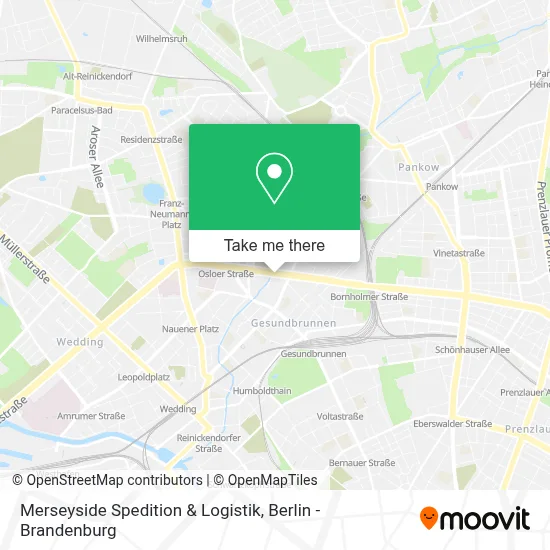 Merseyside Spedition & Logistik map