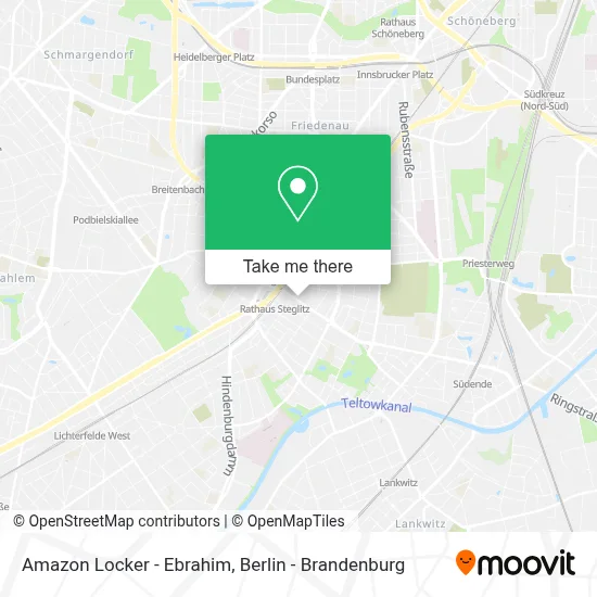 Amazon Locker - Ebrahim map