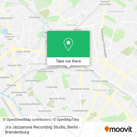 Jrs-Jazzanova Recording Studio map