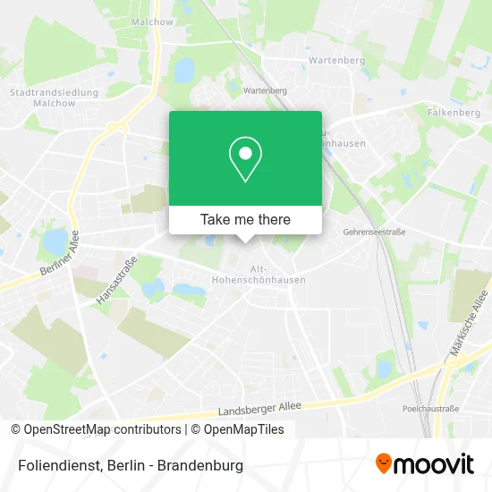 Foliendienst map