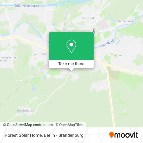 Forest Solar Home map