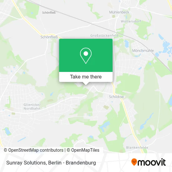 Sunray Solutions map