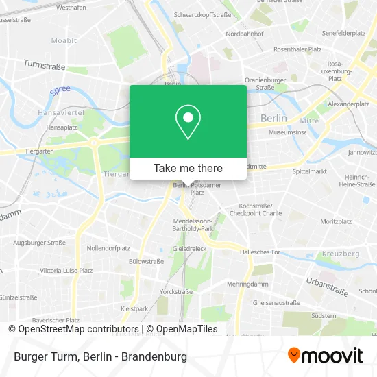 Burger Turm map