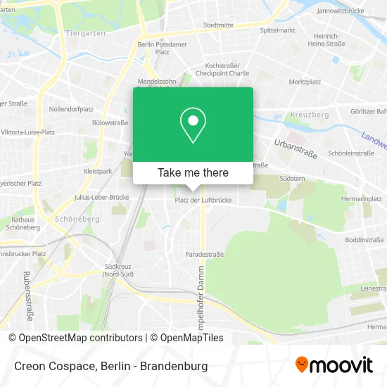 Creon Cospace map