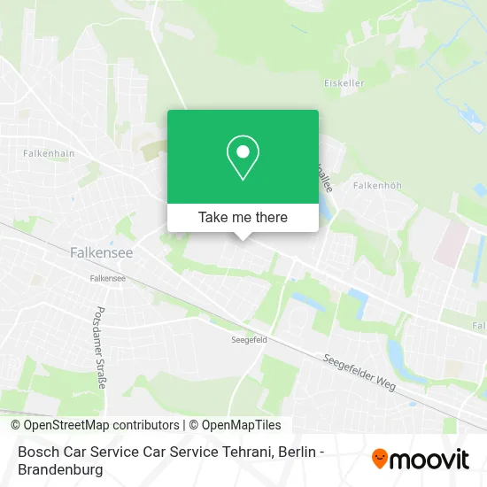 Bosch Car Service Car Service Tehrani map