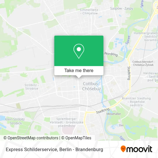 Express Schilderservice map