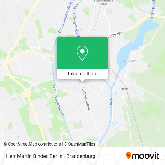 Herr Martin Binder map