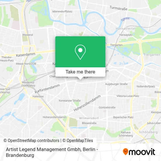 Artist Legend Management Gmbh map