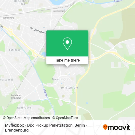 Myflexbox - Dpd Pickup Paketstation map